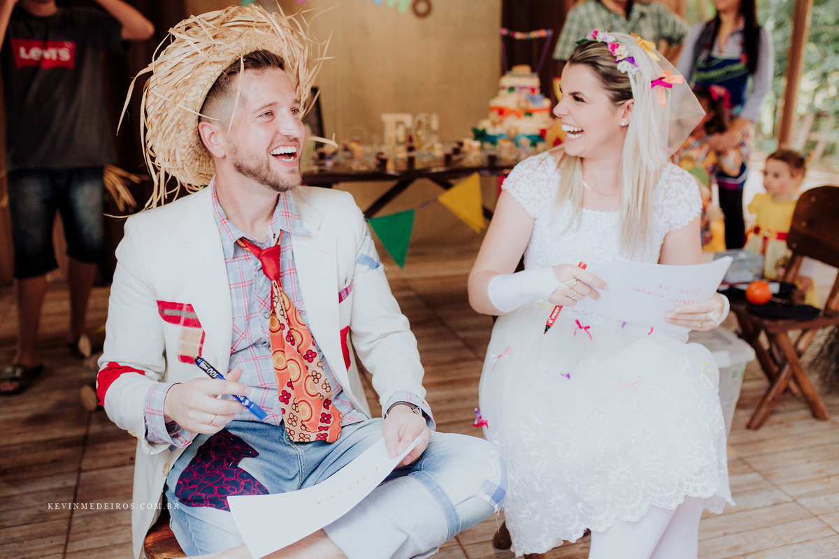 Arraiá chá de casa nova da fê e Dinho realizado em nova santa rita por Kevin Medeiros, fotógrafo de Canoas, porto alegre e RS