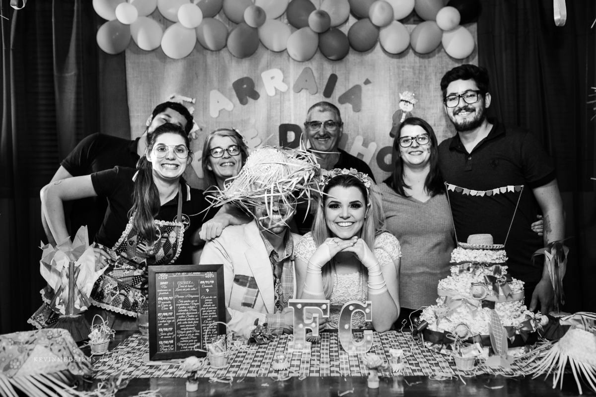 Arraiá chá de casa nova da fê e Dinho realizado em nova santa rita por Kevin Medeiros, fotógrafo de Canoas, porto alegre e RS