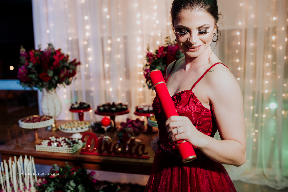 Formatura colação da Juliana Webster, formanda em Direito pela Unisinos realizado na Fiergs e Evolução Gastronômica por Kevin Medeiros fotógrafo de Canoas, porto alegre e RS