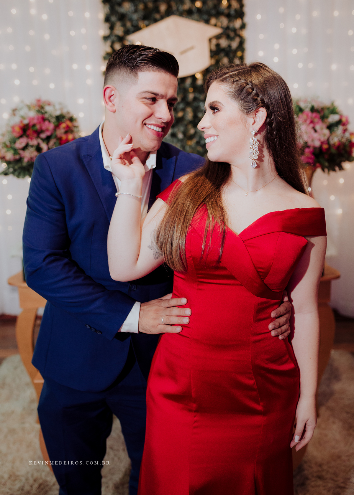 Recepção festa de formatura da Aline Andrade formanda em Direito Uniritter realizado no bloom eventos por Kevin Medeiros fotógrafo em Canoas RS