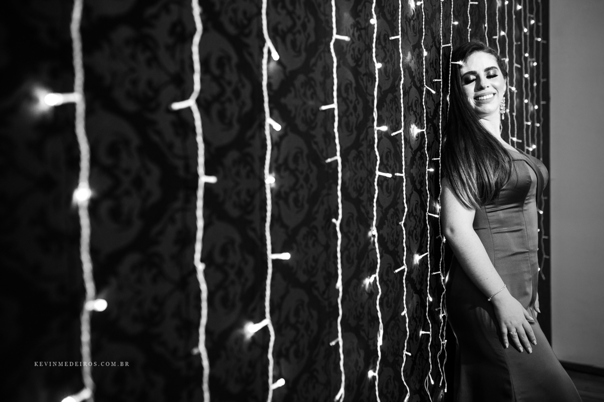 Recepção festa de formatura da Aline Andrade formanda em Direito Uniritter realizado no bloom eventos por Kevin Medeiros fotógrafo em Canoas RS