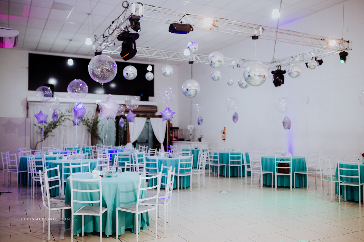 Festa infantil aniversário da Mariah 9 anos realizado no salão de festas Pura Folia decoração Sereia por Kevin Medeiros fotógrafo de Canoas rs
