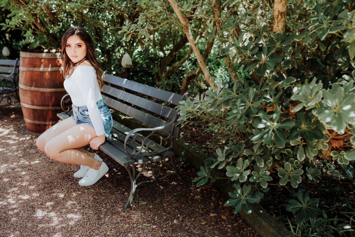 Ensaio debutante 15 anos da Aline Dias realizado na vinícola Laurentia em barra do ribeiro por Kevin Medeiros fotógrafo de porto alegre, canoas e RS