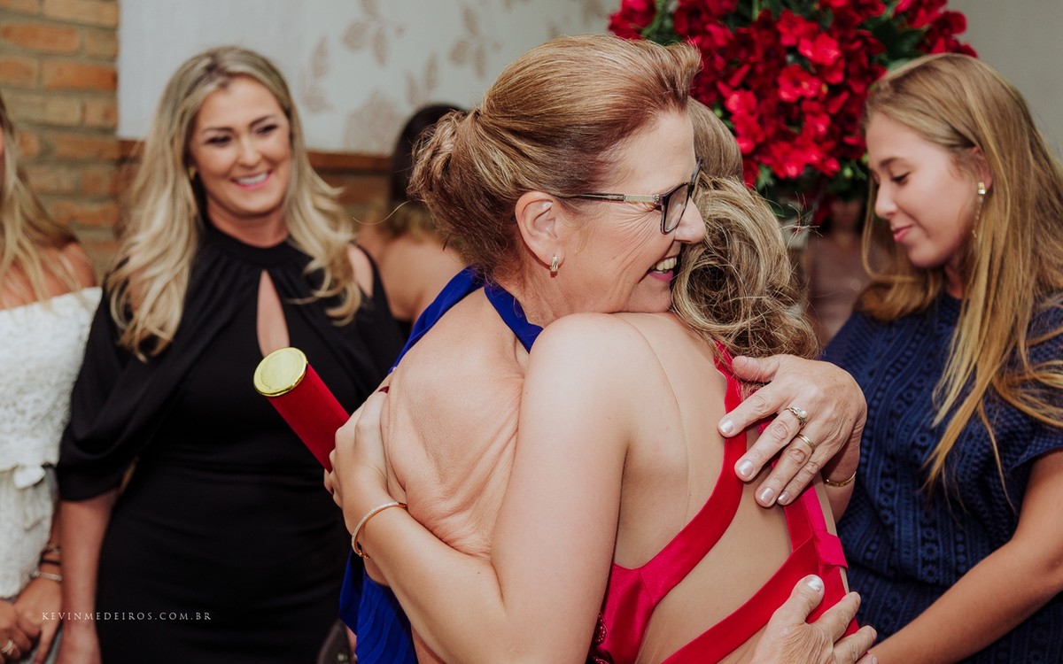 Recepção e festa de formatura da Clementina em Direito PUCRS no Italian Grill Porto Alegre por Kevin Medeiros fotógrafo de Canoas RS