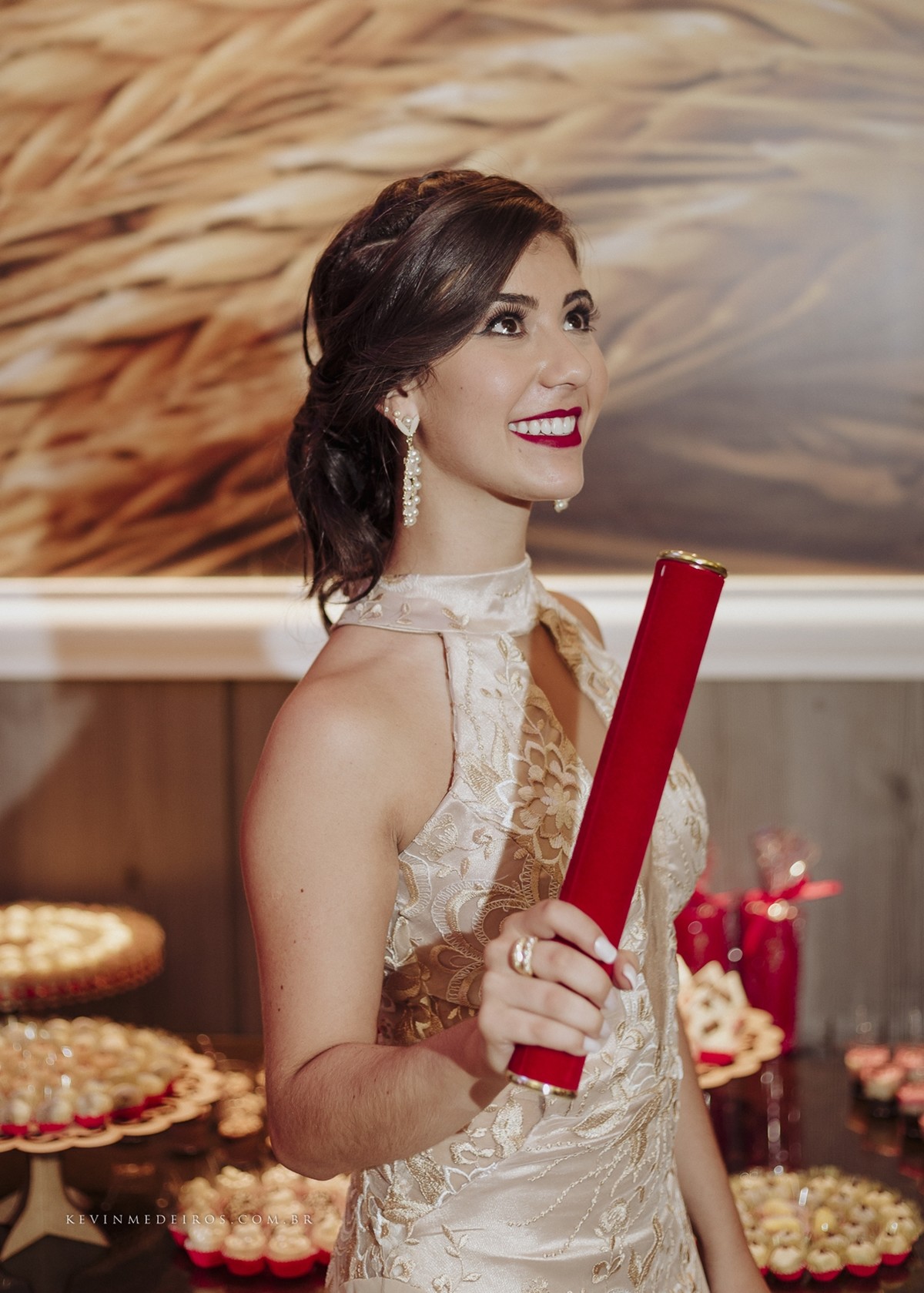 Recepção Festa de formatura da Karyme Hassan, formanda de Direito Uniritter no Restaurante Marquês Bier por Kevin Medeiros fotógrafo de Canoas, Porto Alegre e região rs