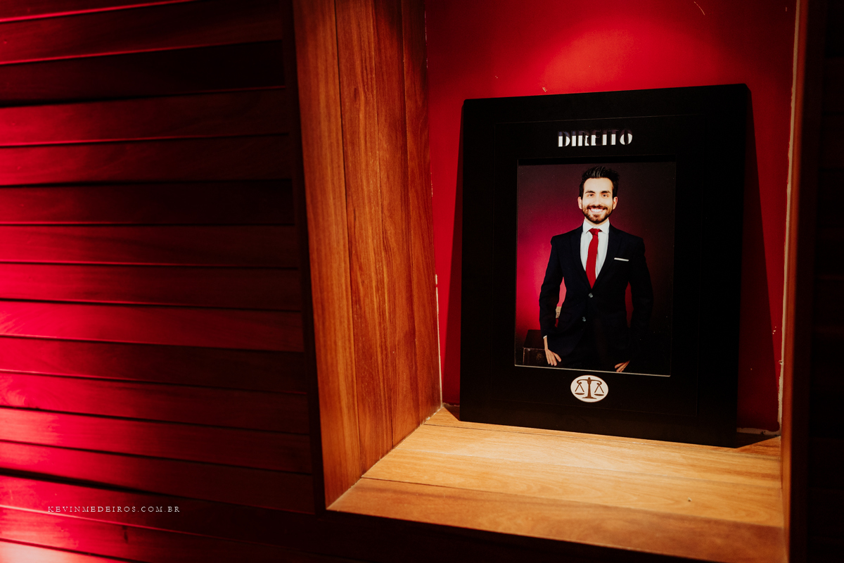 Fotografia de formatura colação recepção do Gabriel, formando em Direito pela FMP com láurea acadêmica, Leopoldina Juvenil por Kevin Medeiros fotógrafo canoas, porto alegre e RS