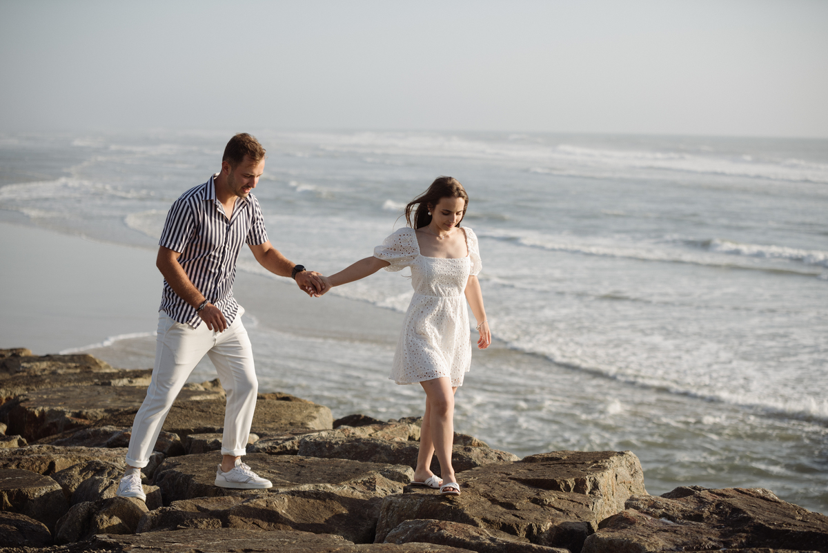 Sessão em solteiros em Ovar