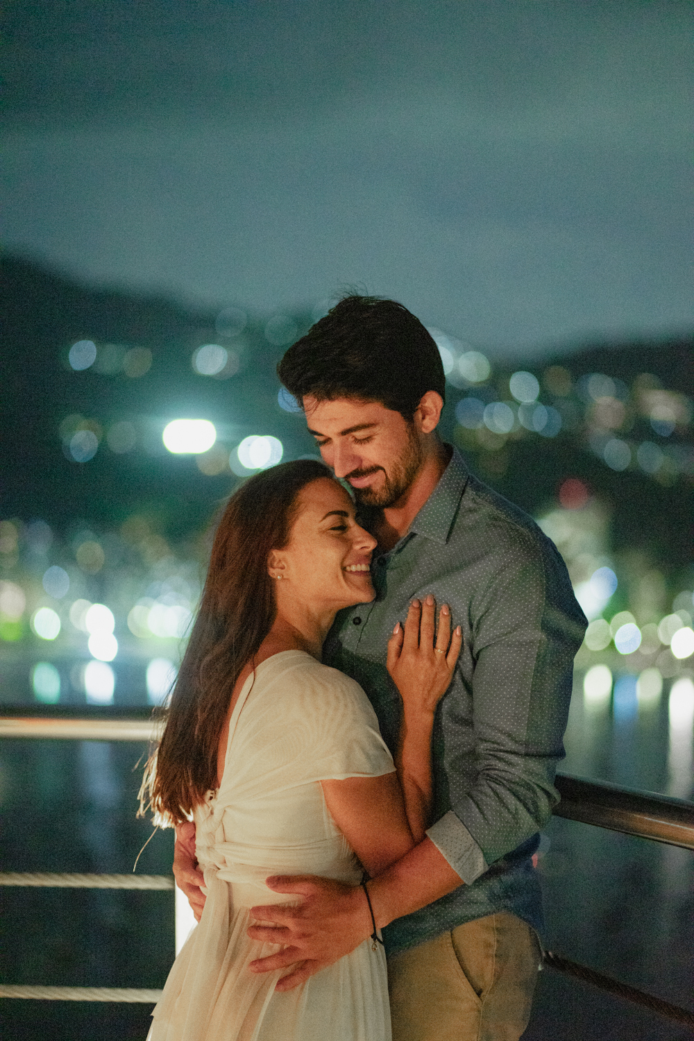 ensaio pre wedding pao de acucar de noite