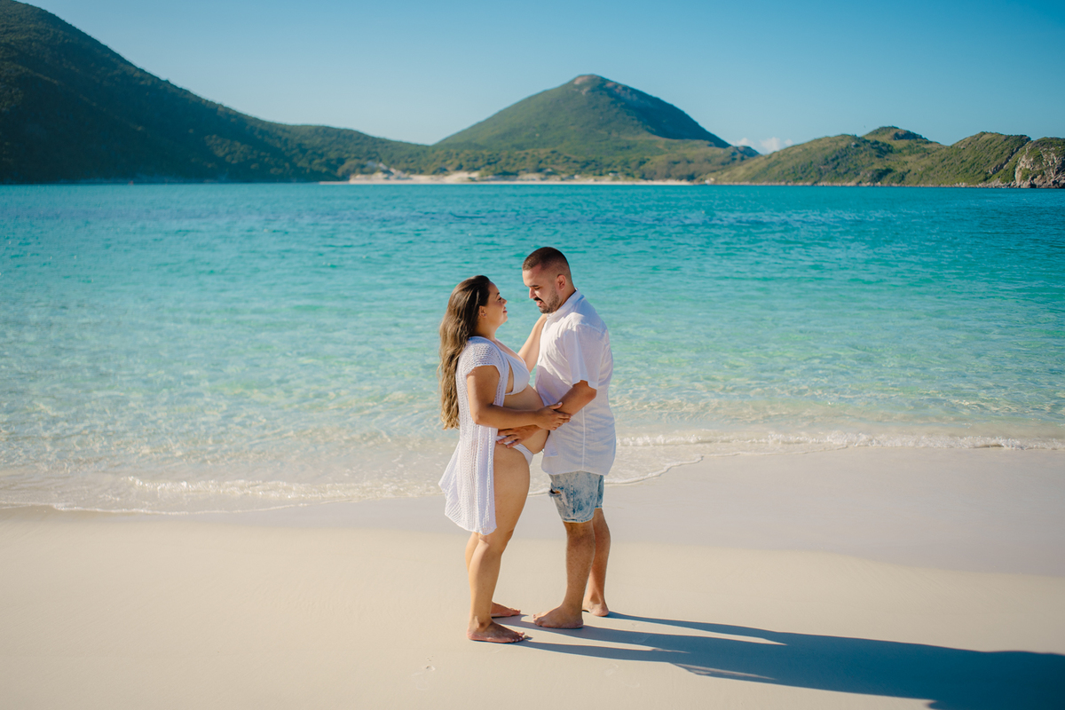 ensaio gestante arraial do cabo