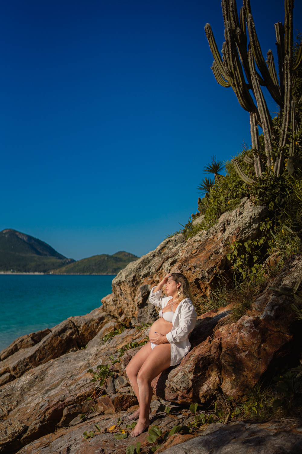 ensaio gestante arraial do cabo