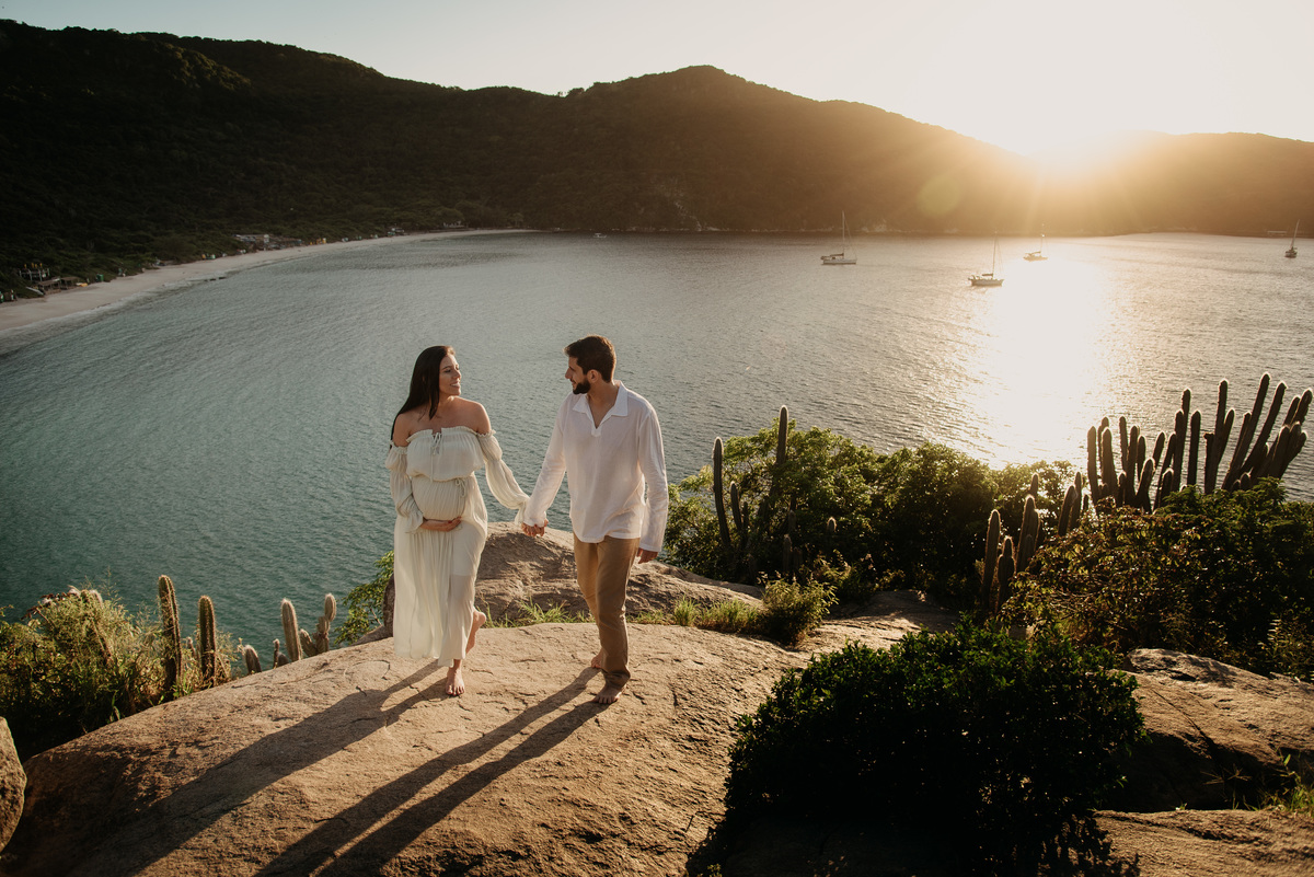 ensaio de gestante arraial do cabo