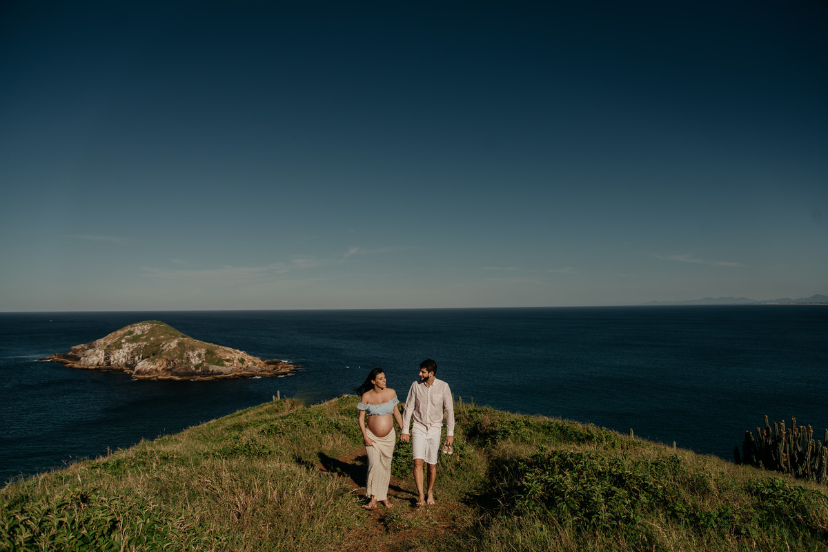 ensaio de gestante arraial do cabo