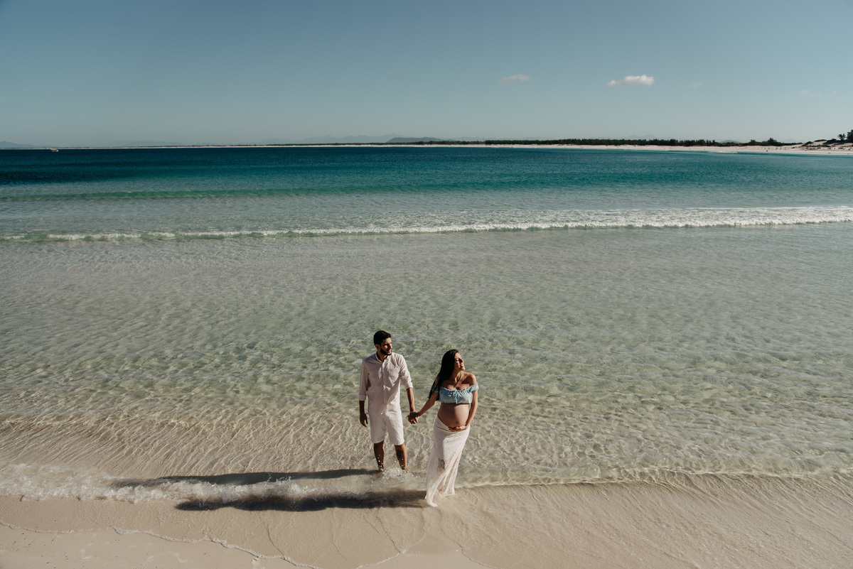 ensaio de gestante arraial do cabo