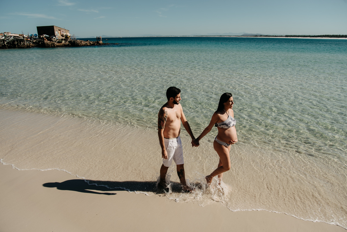 ensaio de gestante arraial do cabo