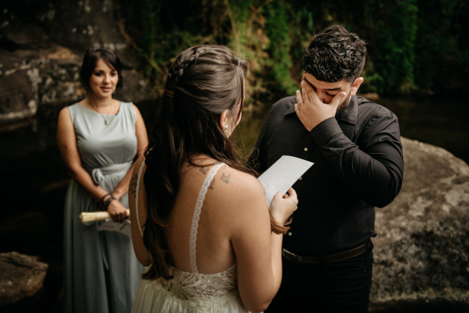 elopement wedding cachoeira