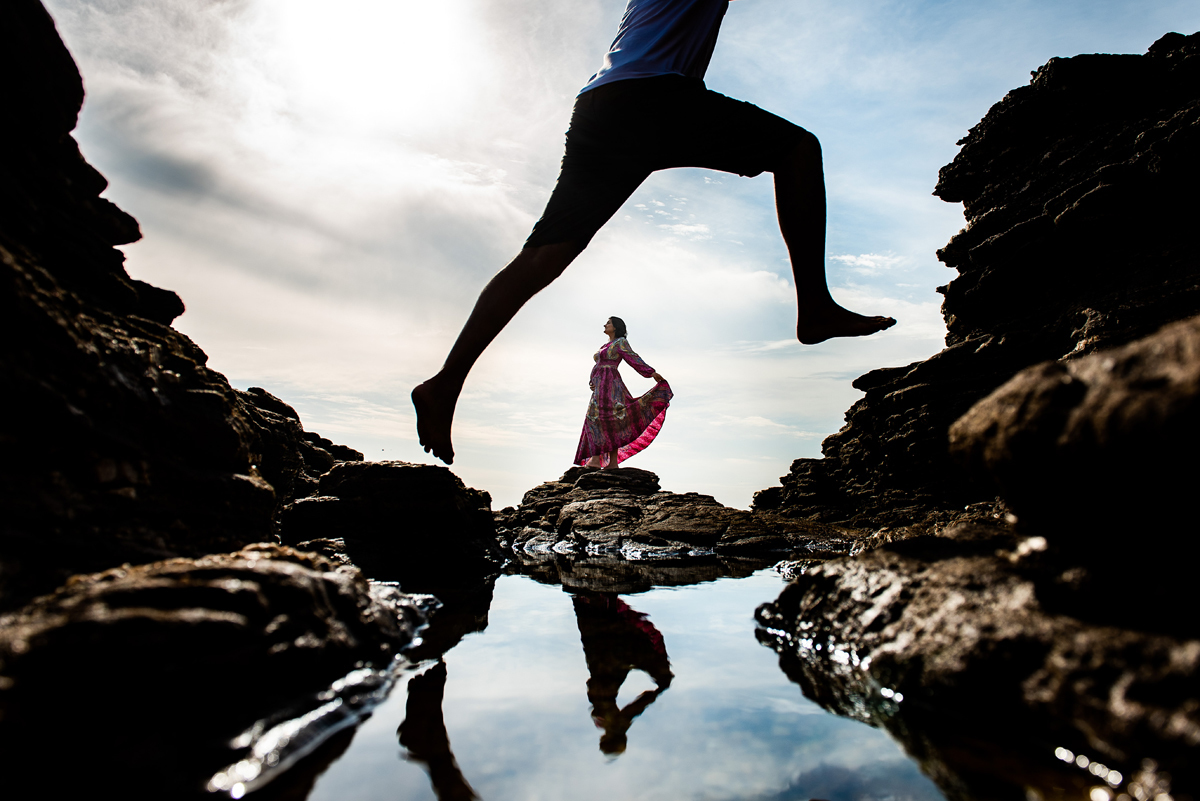 ensaio de gestante buzios praia da foca