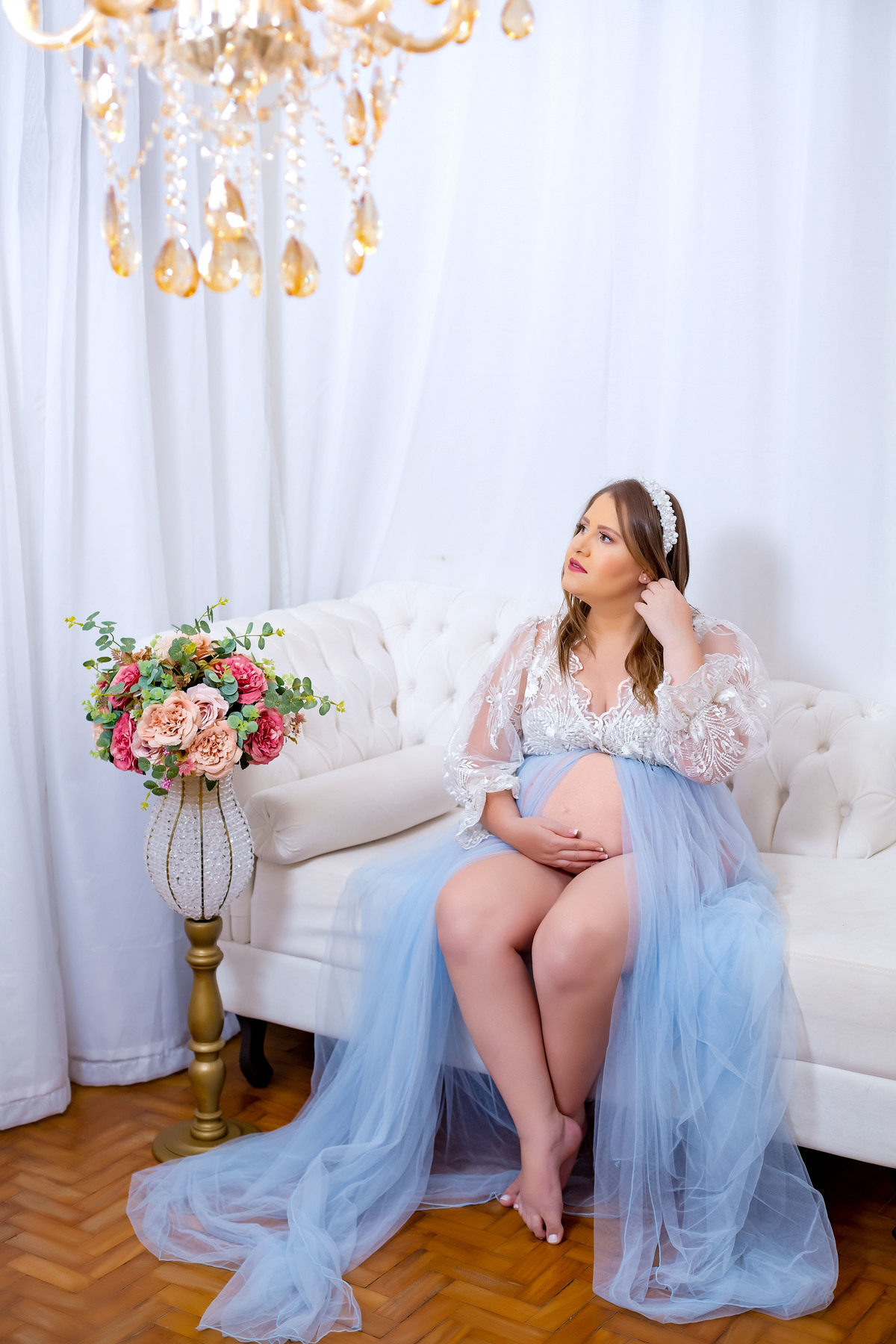 Quarto Branco + divã 