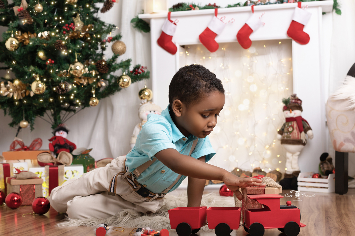 Ensaio  fotográfico infantil natal