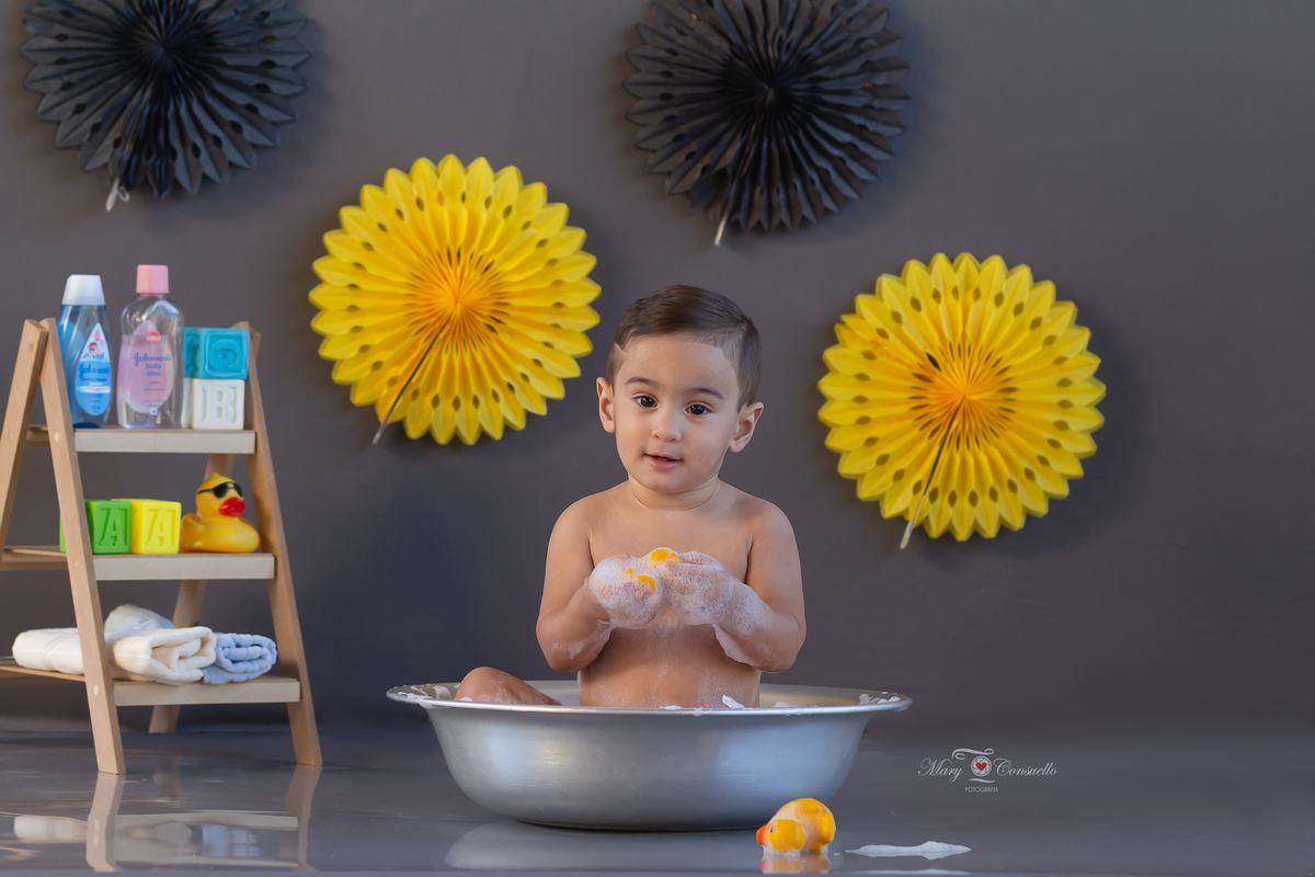 Smash the Cake - Ensaio Fotográfico - RJ - foto de bebês um aninho