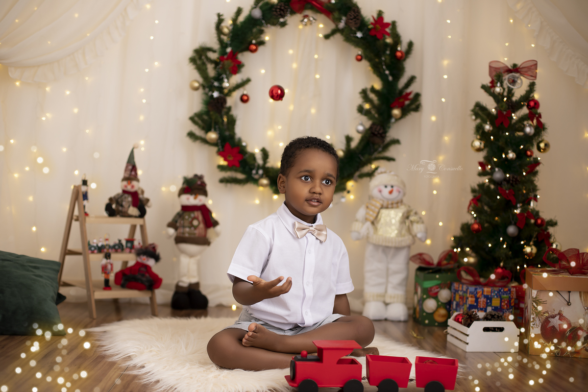 ensaio fotográfico de natal