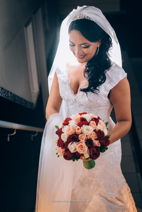 noiva com buque