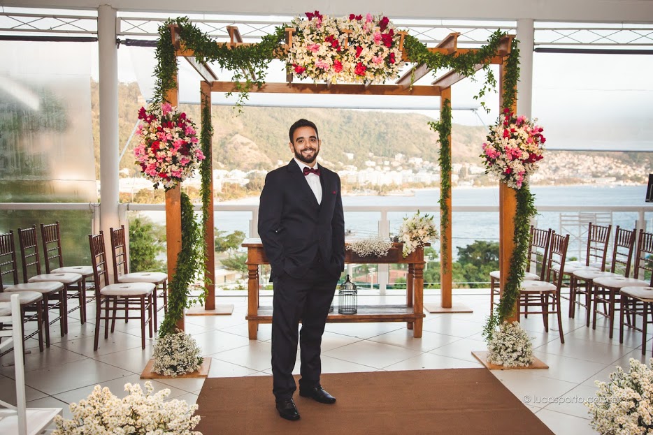 Noivo esperando pela noiva Casa Fróes