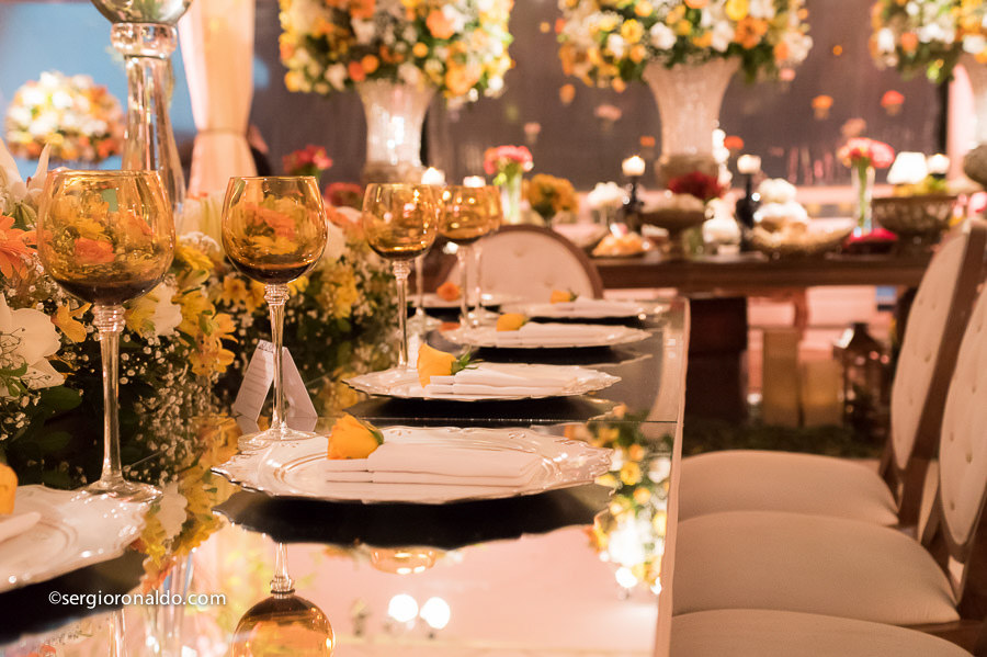 Mesa principal Casa Fróes