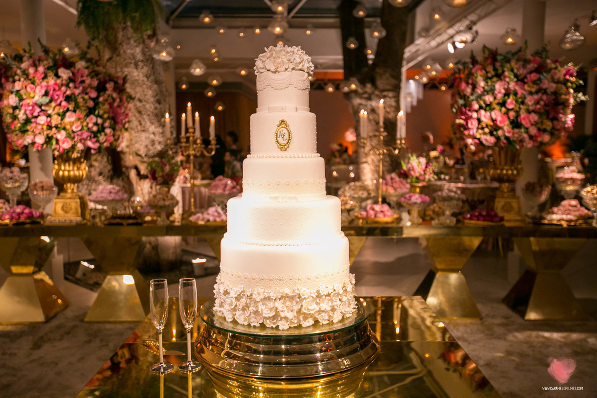 Bolo de Casamento Casa Fróes