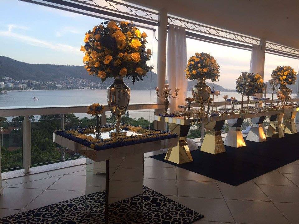 Mesa principal espelhada casa fróes