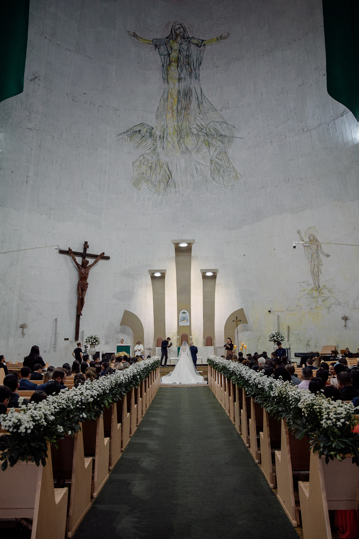 Inspiração de casamento na igreja catedral de Maringá