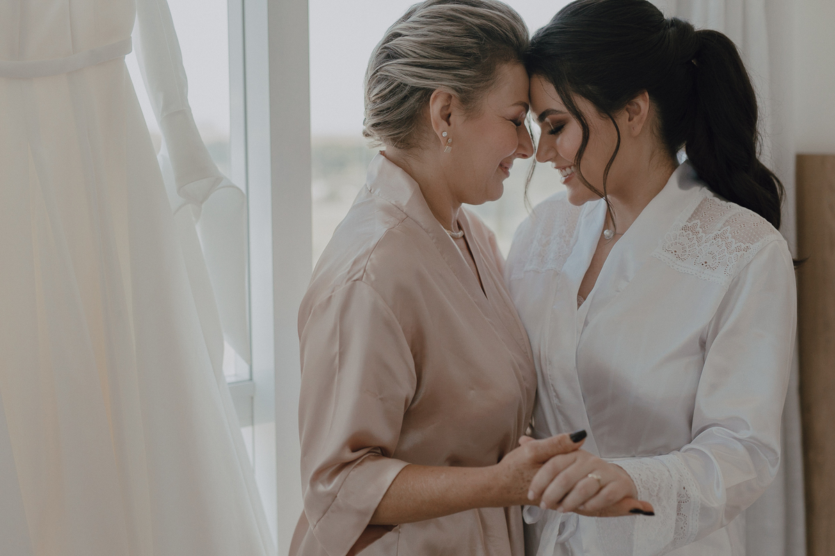 Inspiração de retrato mãe e filha