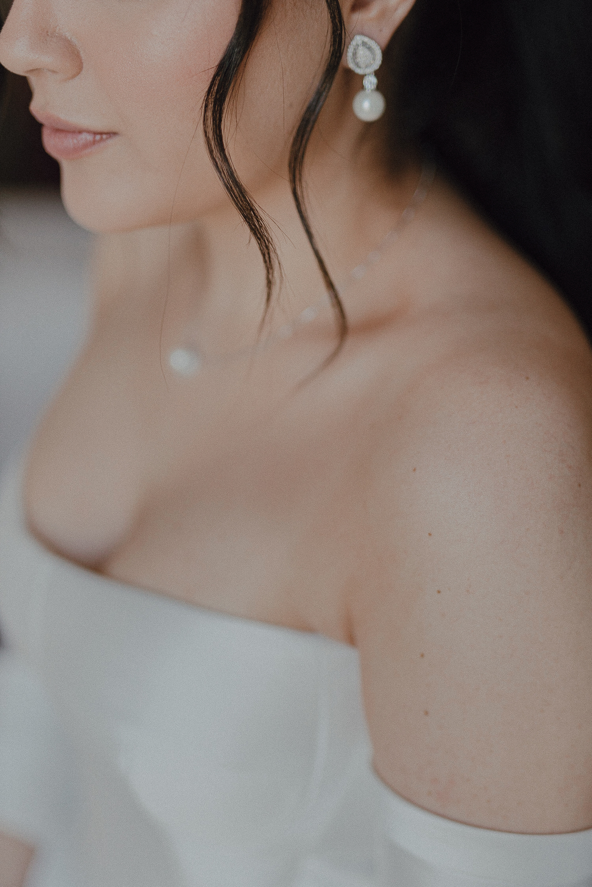 Detalhes de uma noiva super delicada