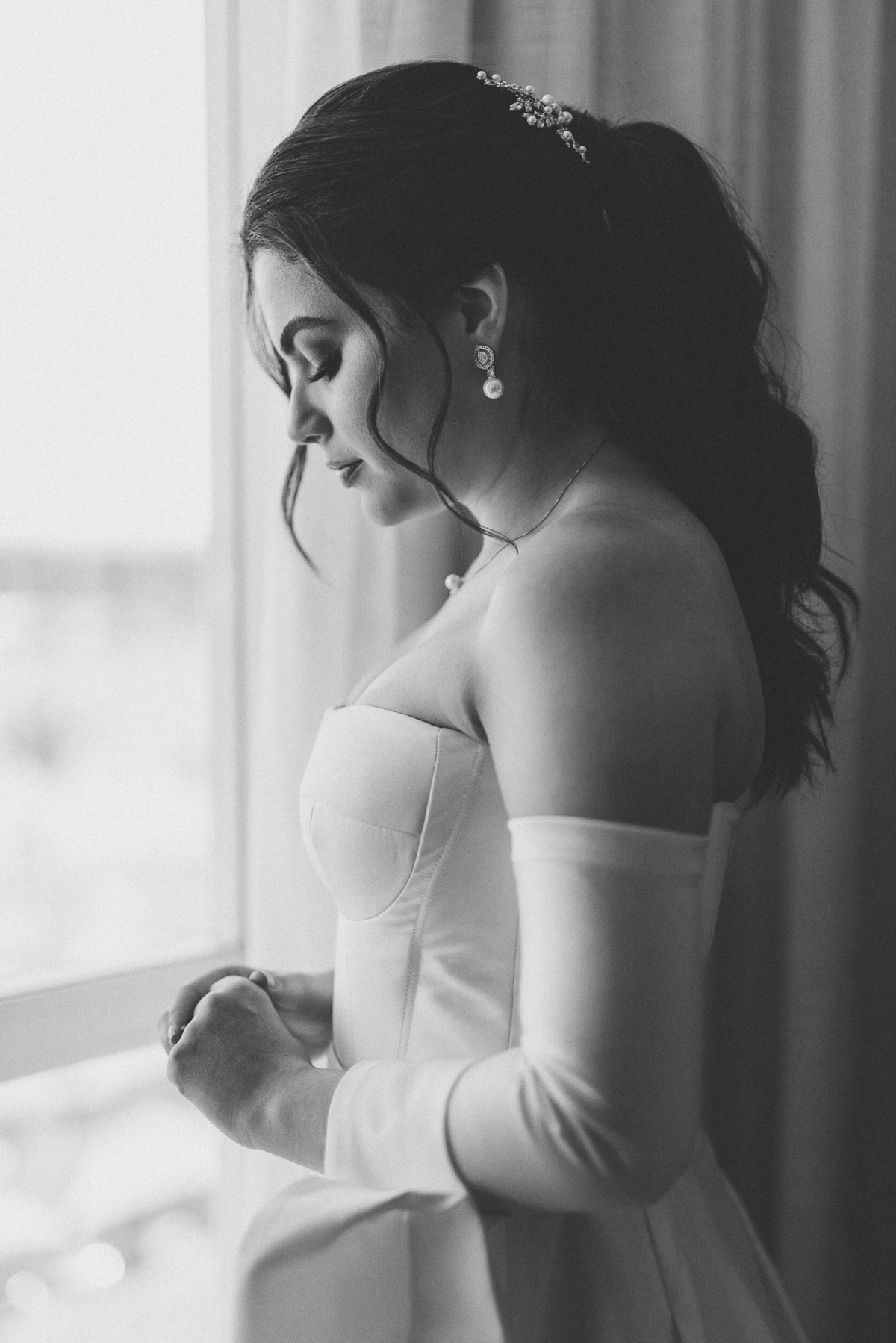 Inspiração de retrato feminino com luz natural