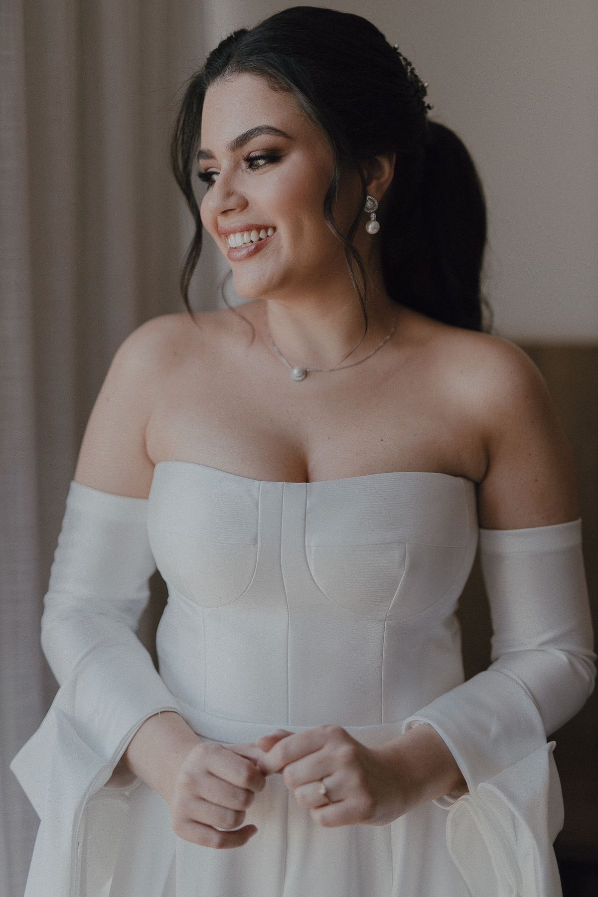 Retrato femino com luz natural