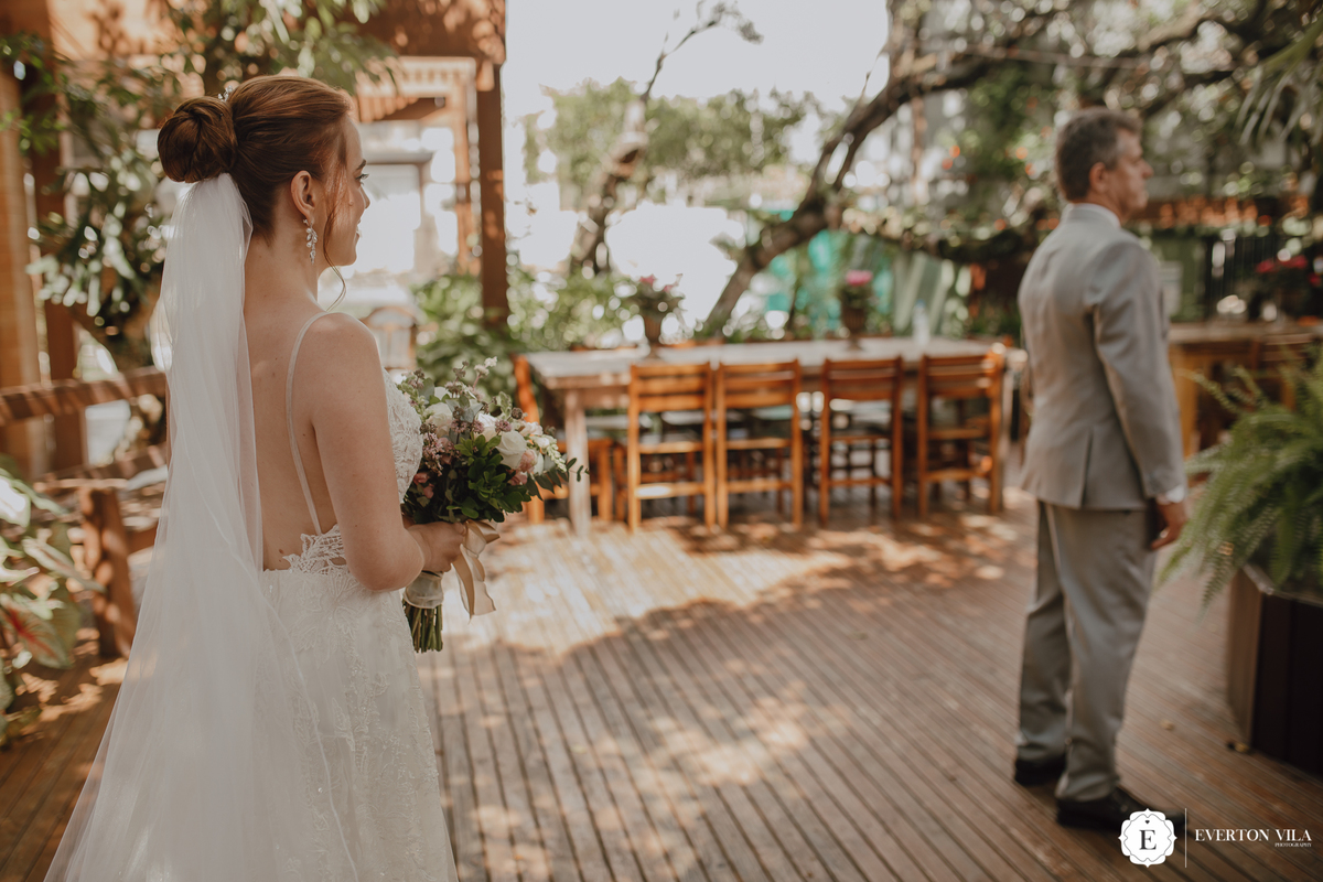 First Look com o pai