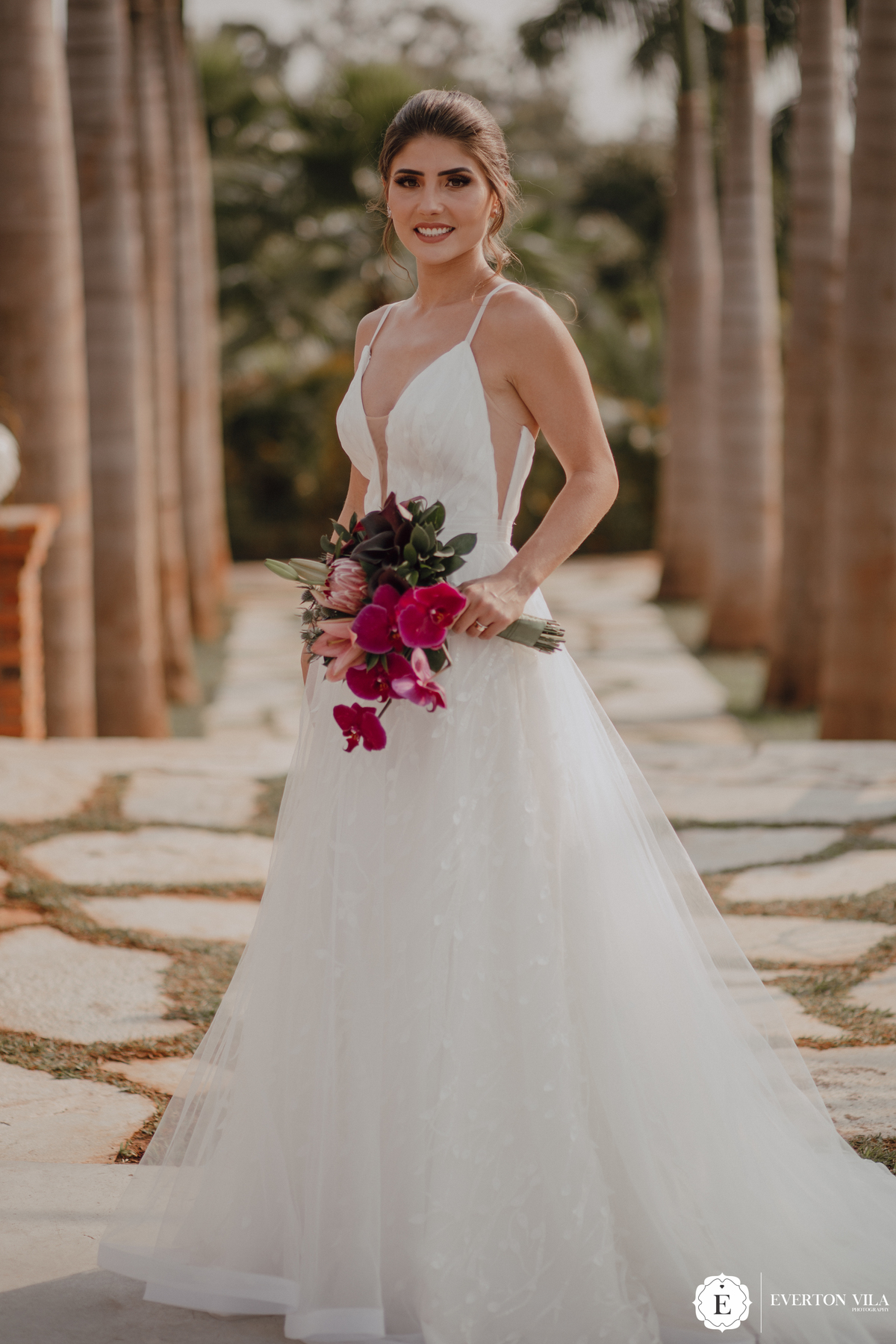 Inspiração de buque de noiva para casamento de dia