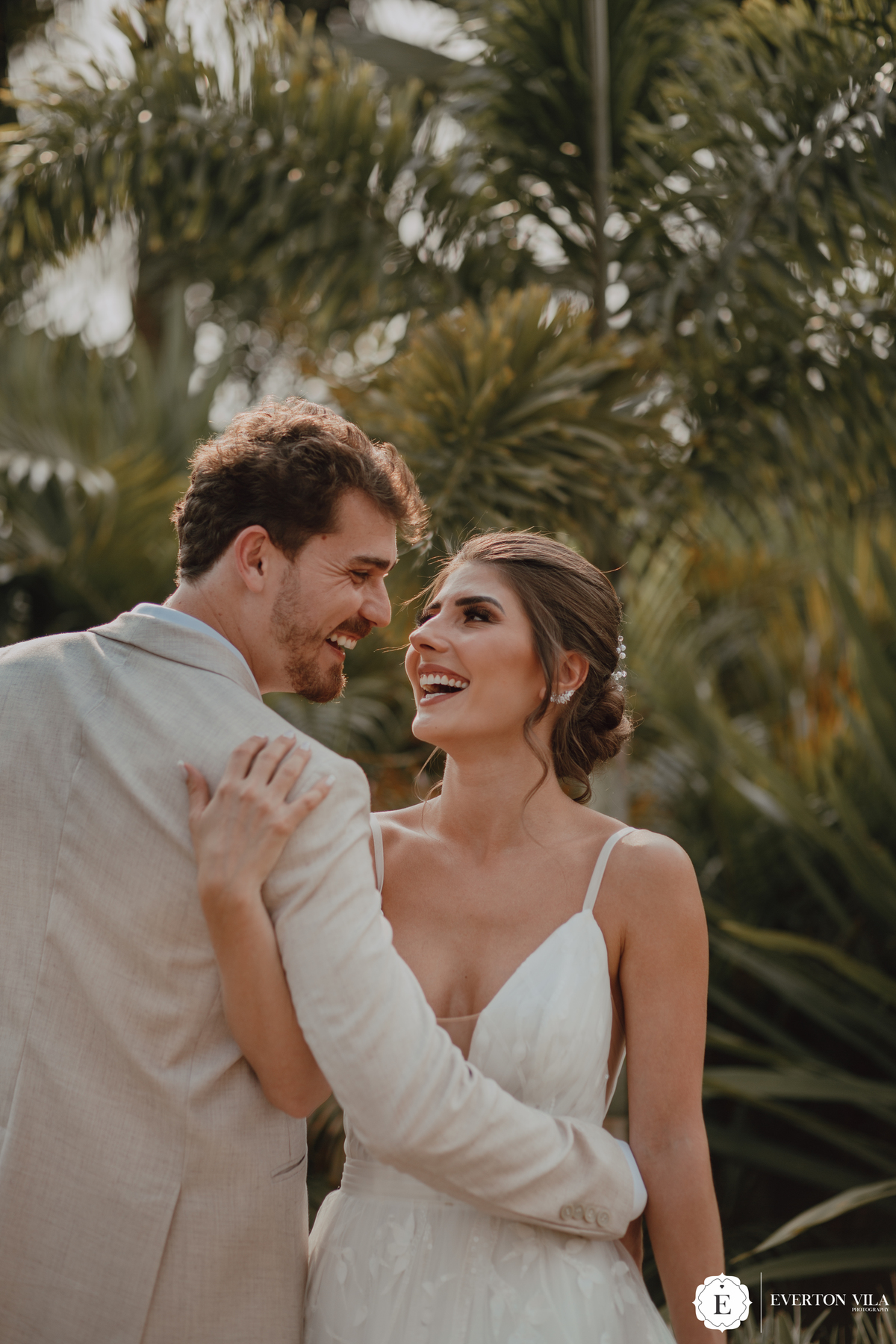 Fotos pós cerimônia ao ar livre