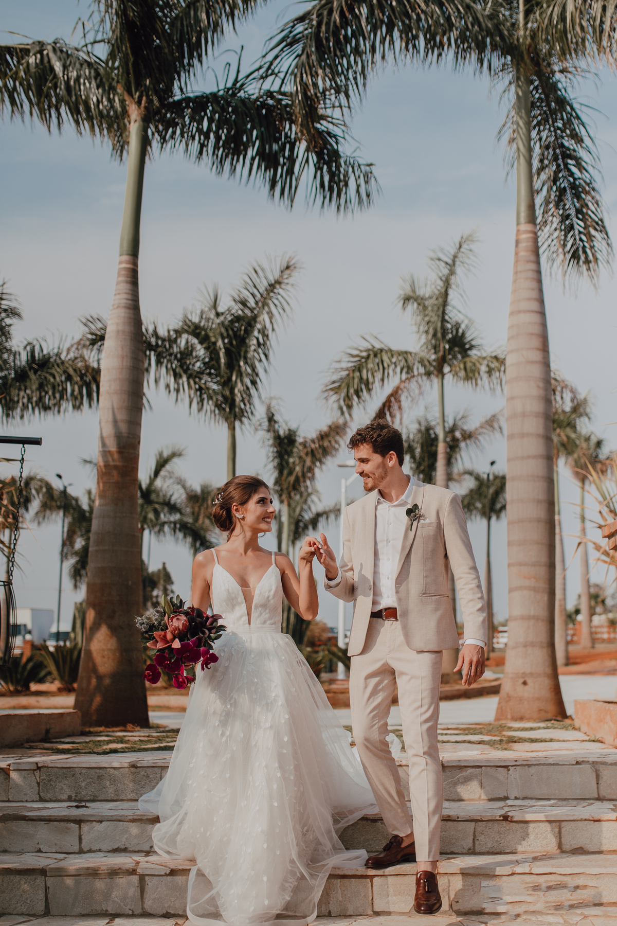 Inspiração de casamento ao ar livre