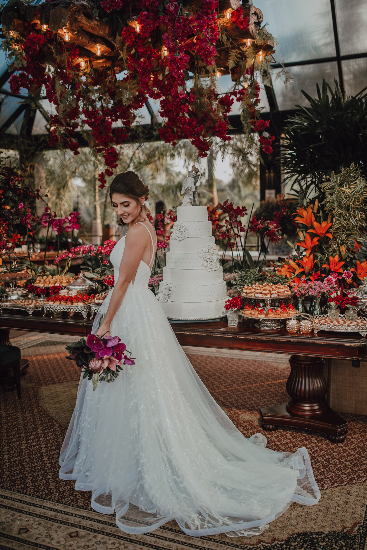 Inspiração de noiva para casamento de dia