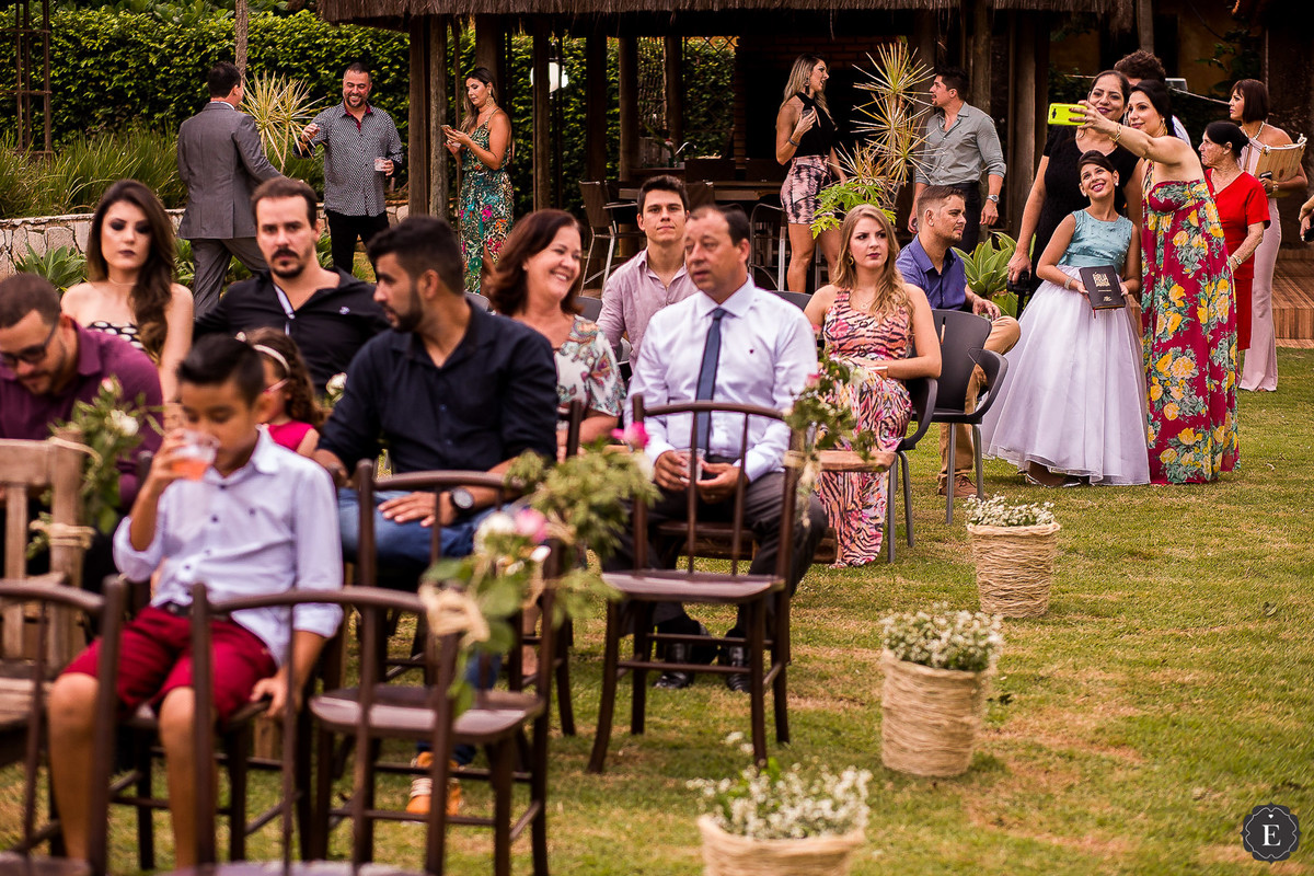 convidados chegando para casamento em cianorte parana