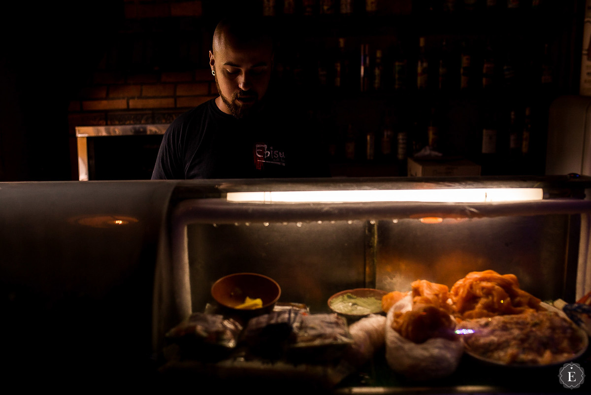 sushi no casamento em cianorte paraná