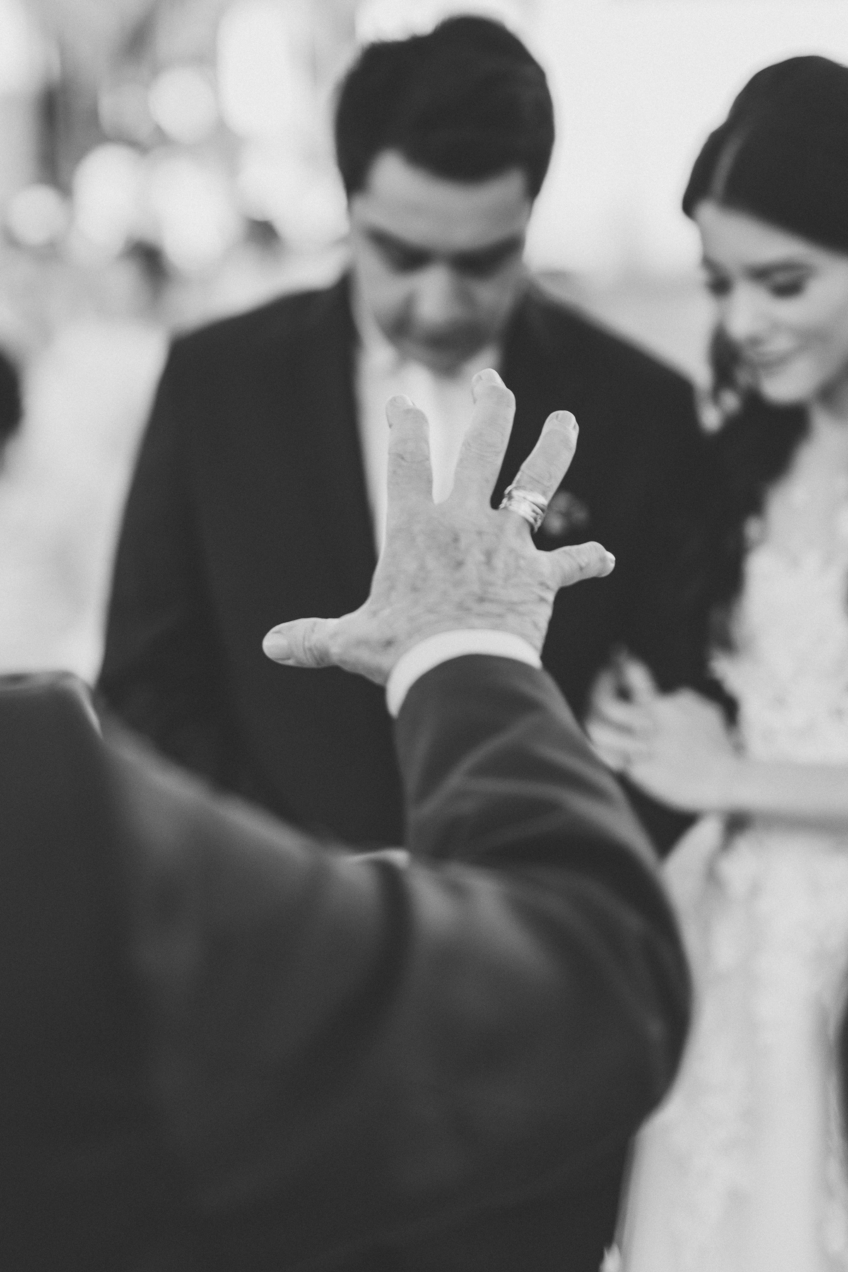 Benção para os noivos 