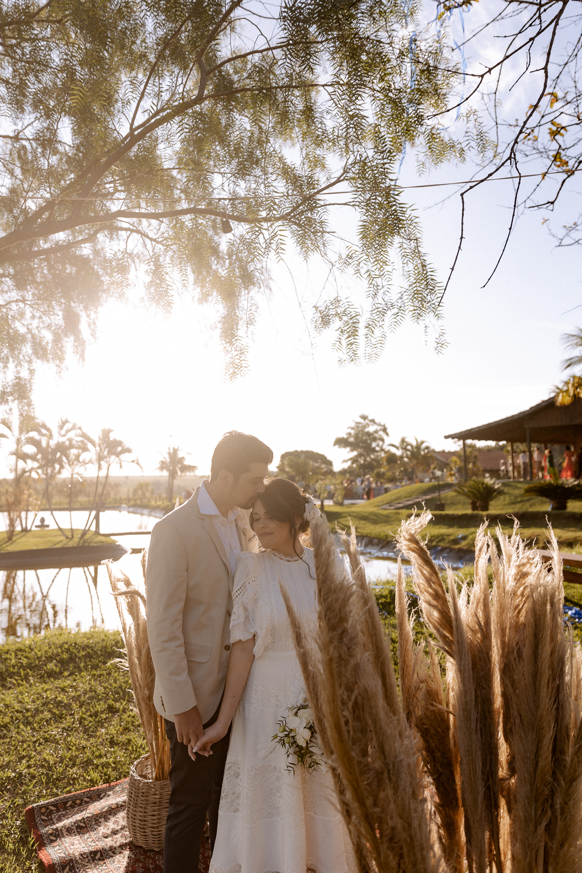 Ensaio pós wedding no por do sol 