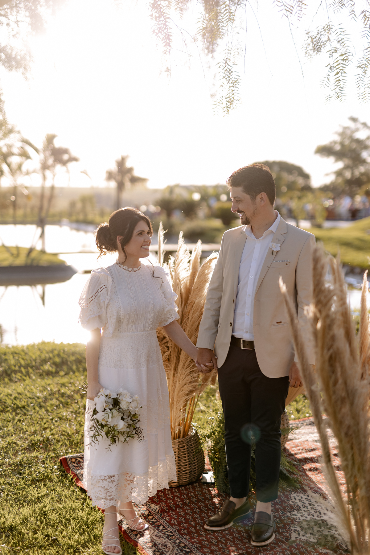 Inspiração de ensaio pós wedding externo