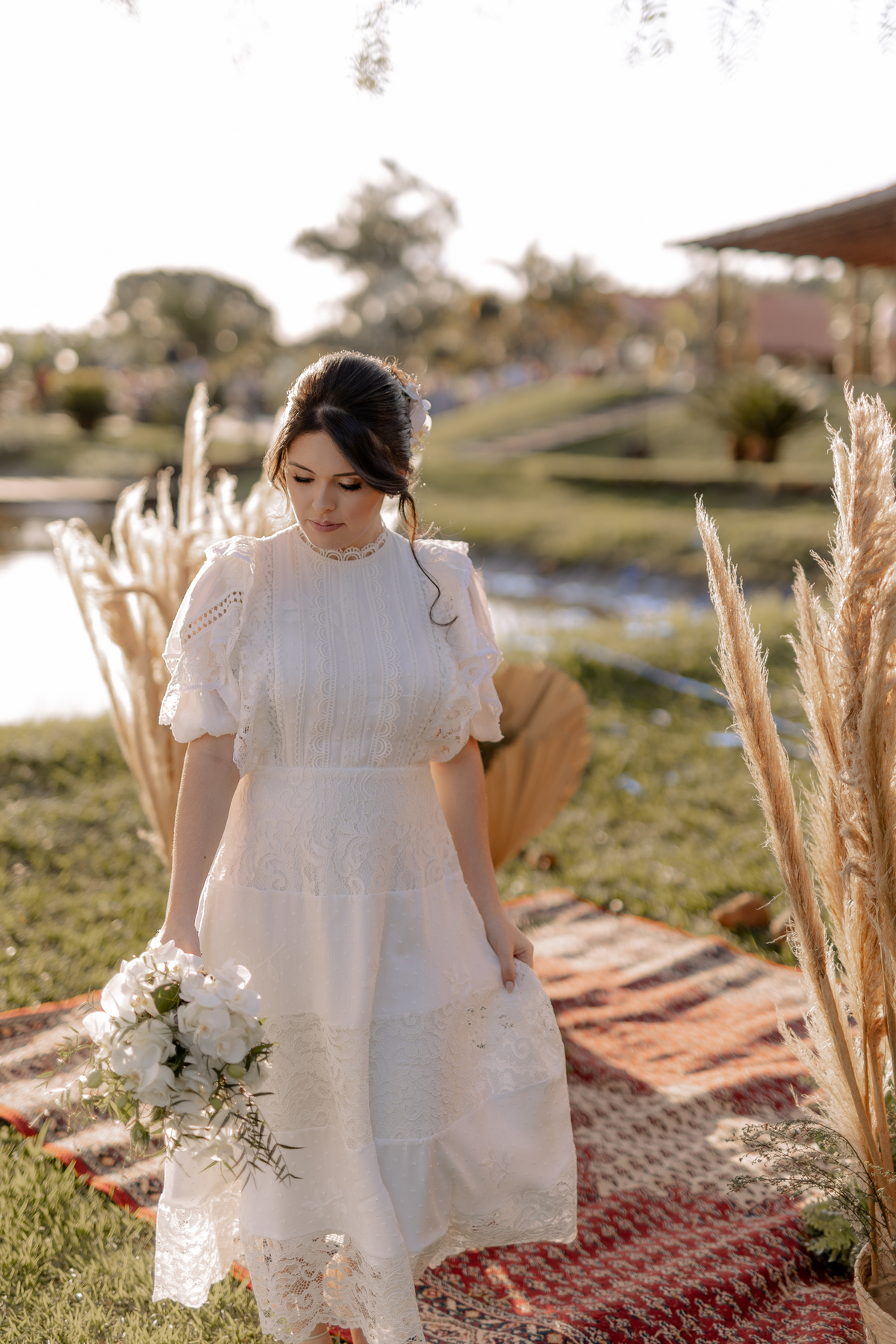Noiva linda em ensaio pós wedding 
