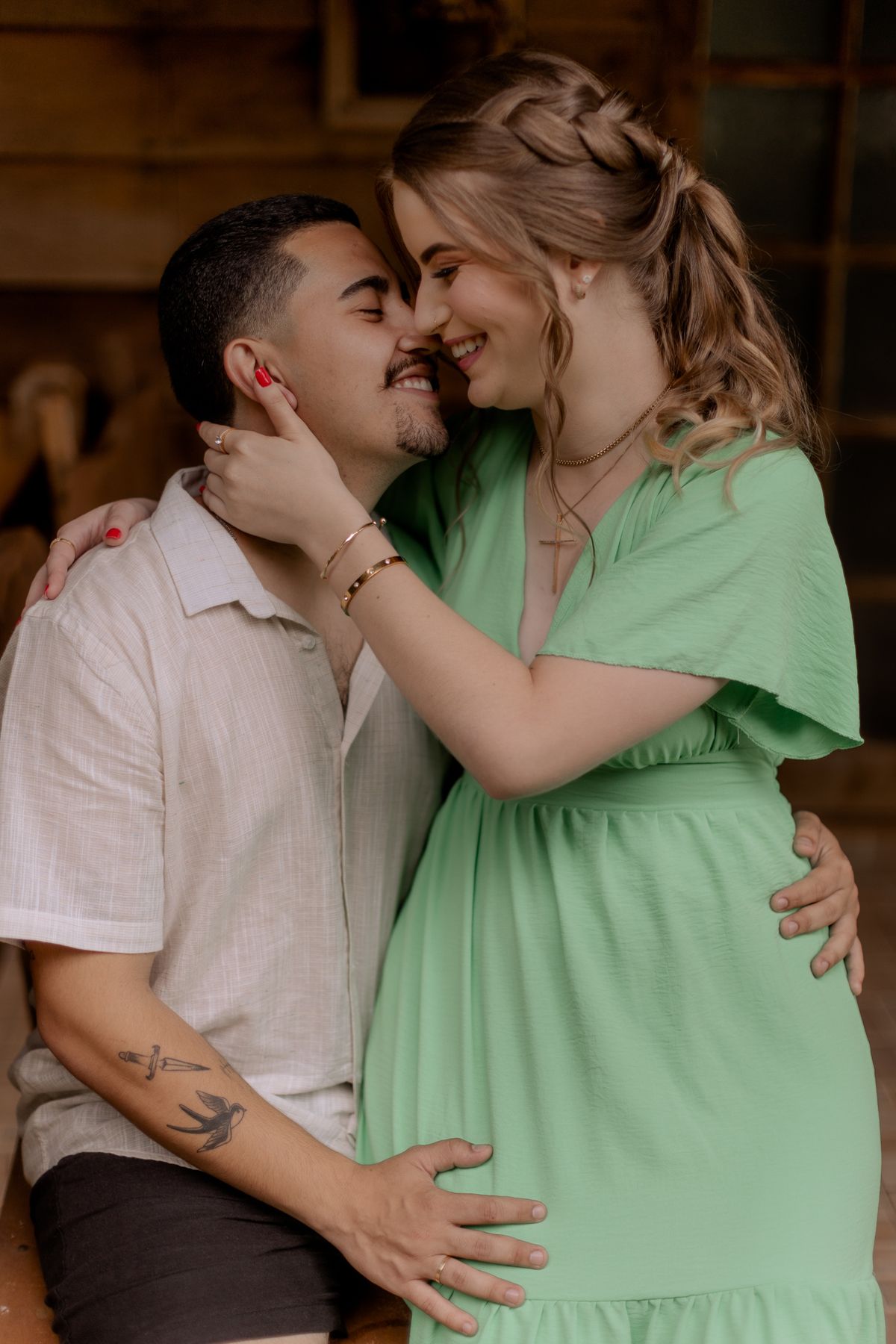 Noivos em ensaio pré wedding em Cianorte 