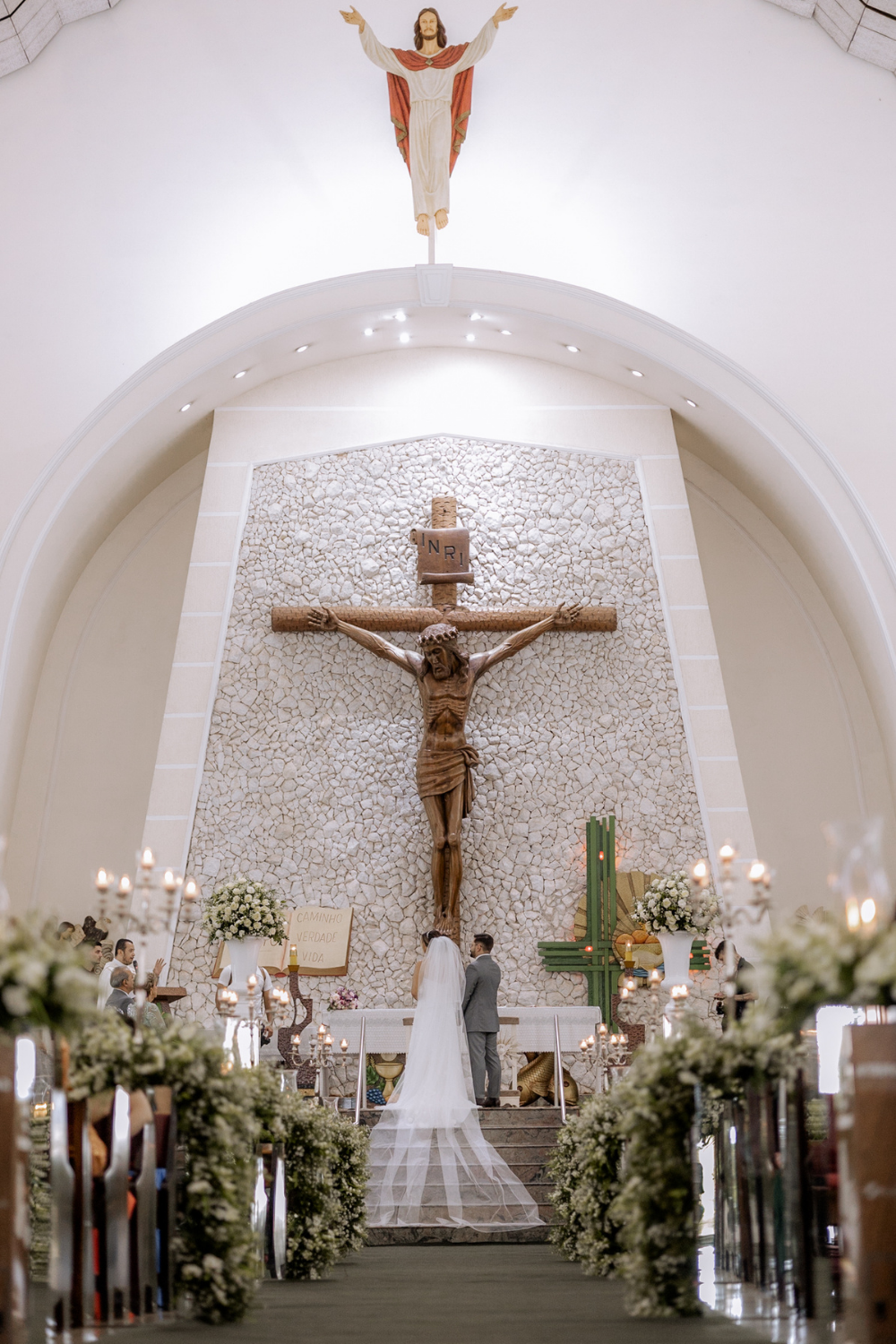 Inspiração de casamento na igreja