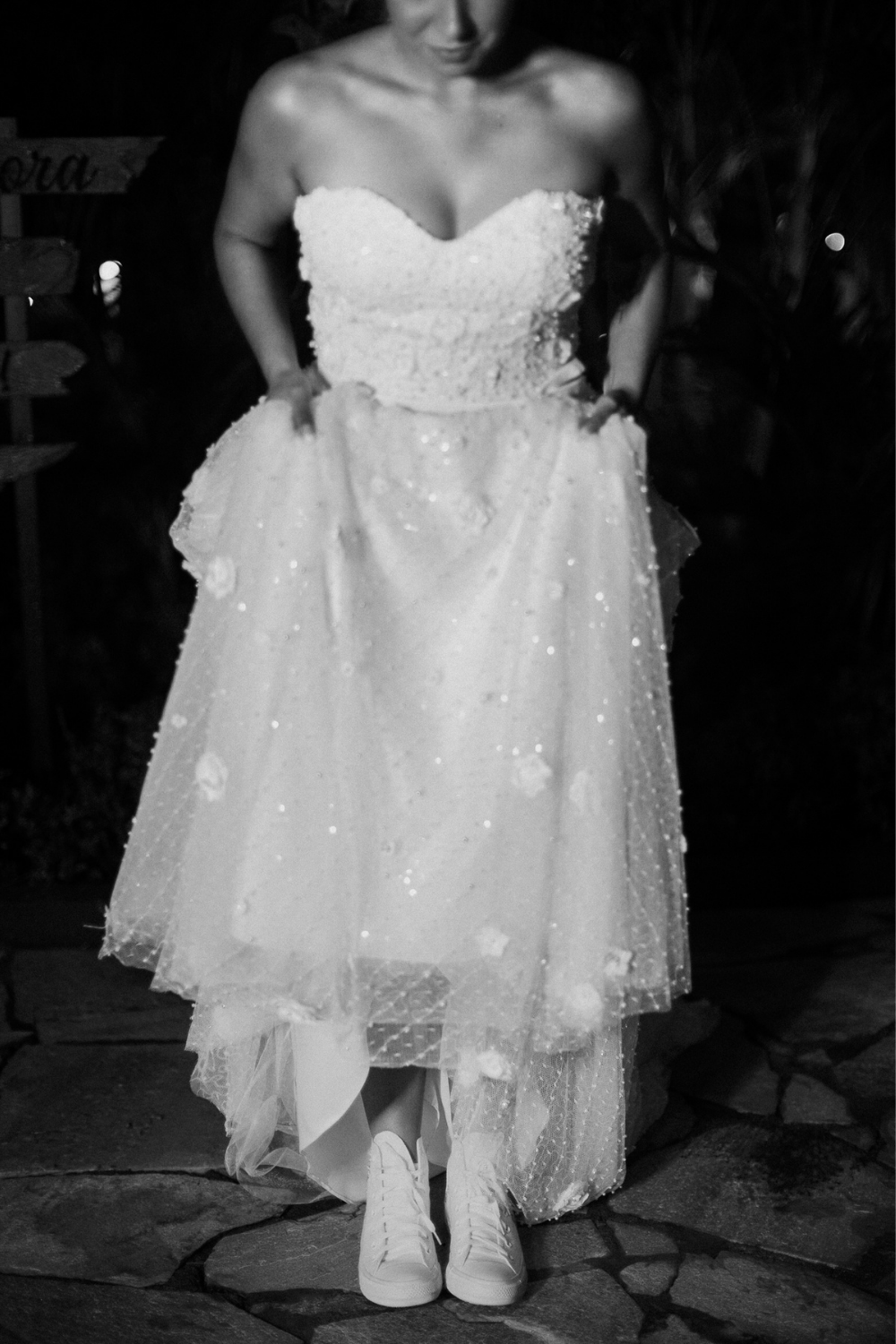 Retrato de noiva criativo