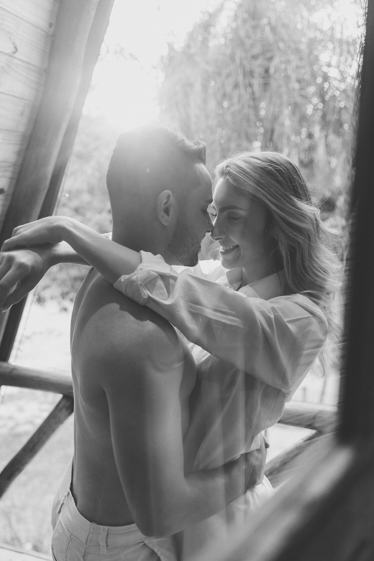 Foto com reflexo da janela 