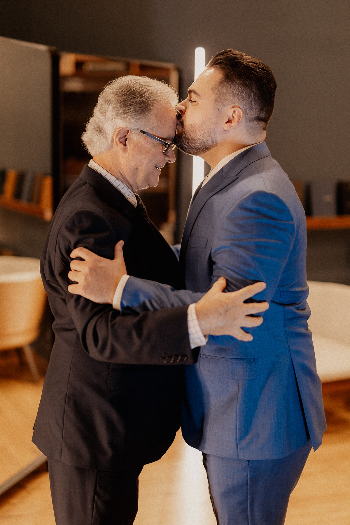 making of do noivo com seu pai 